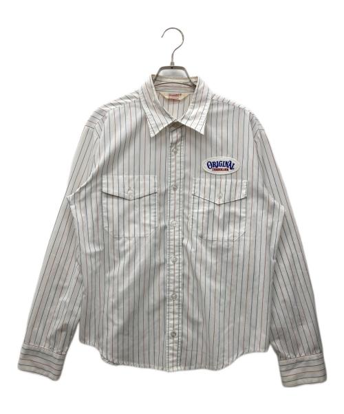 TENDERLOIN（テンダーロイン）TENDERLOIN (テンダーロイン) 長袖シャツ ホワイト サイズ:Sの古着・服飾アイテム