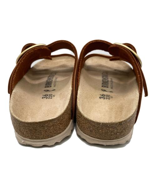 BIRKENSTOCK（ビルケンシュトック）BIRKENSTOCK (ビルケンシュトック) ビッグバッグルサンダル ブラウン サイズ:23.0cmの古着・服飾アイテム
