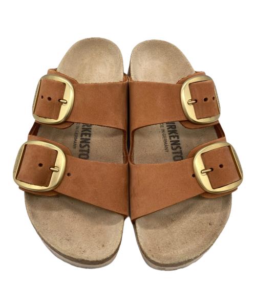 BIRKENSTOCK（ビルケンシュトック）BIRKENSTOCK (ビルケンシュトック) ビッグバッグルサンダル ブラウン サイズ:23.0cmの古着・服飾アイテム