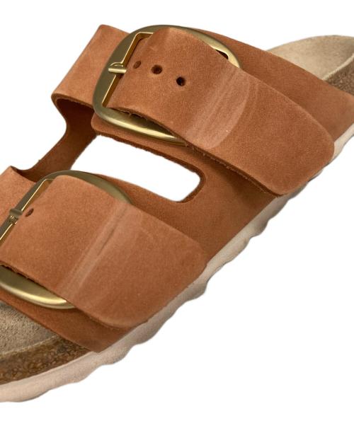 BIRKENSTOCK（ビルケンシュトック）BIRKENSTOCK (ビルケンシュトック) ビッグバッグルサンダル ブラウン サイズ:23.0cmの古着・服飾アイテム