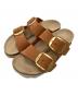 BIRKENSTOCK（ビルケンシュトック）の古着「ビッグバッグルサンダル」｜ブラウン