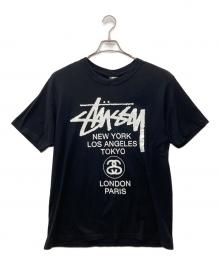stussy（ステューシー）の古着「半袖Tシャツ」｜ブラック
