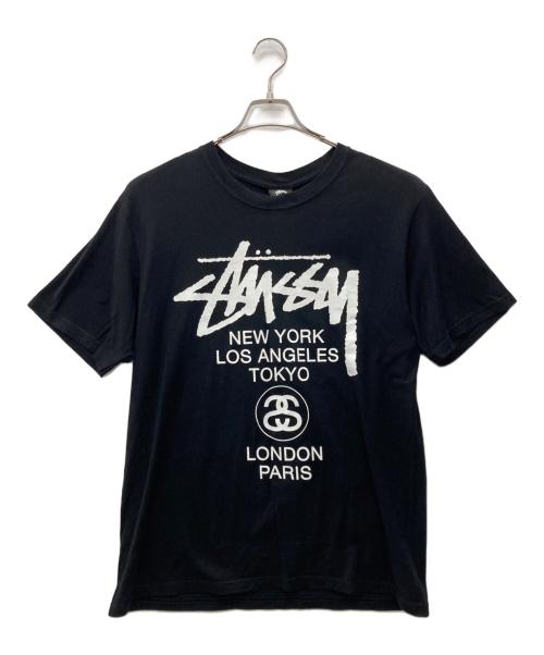 stussy（ステューシー）stussy (ステューシー) 半袖Tシャツ ブラック サイズ:Ｍの古着・服飾アイテム