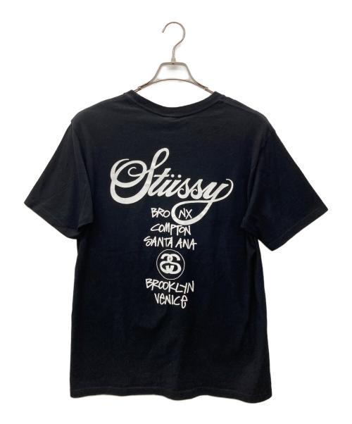 stussy（ステューシー）stussy (ステューシー) 半袖Tシャツ ブラック サイズ:Ｍの古着・服飾アイテム