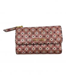 MIU MIU（ミュウミュウ）の古着「財布」｜ピンク