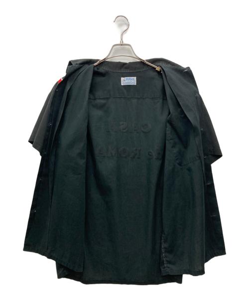 Hilton（ヒルトン）Hilton (ヒルトン) ボーリングシャツ ブラック サイズ:Ｌの古着・服飾アイテム