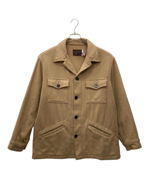 PENDLETON（ペンドルトン）PENDLETON (ペンドルトン) ウールジャケット カーキ サイズ:Ｌの古着・服飾アイテム
