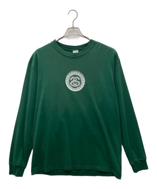 NIKE × STUSSY（ナイキ × ステューシー）NIKE × stussy (ナイキ × ステューシー) スウェット グリーン サイズ:Ｍの古着・服飾アイテム