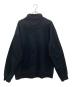 HUF (ハフ) ハーフジップスウェット ブラック サイズ:XXL：5000円