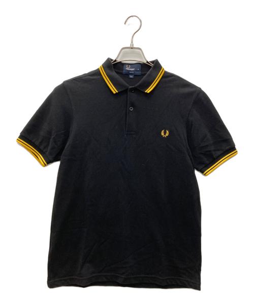 FRED PERRY（フレッドペリー）FRED PERRY (フレッドペリー) ポロシャツ ブラック サイズ:Ｍの古着・服飾アイテム