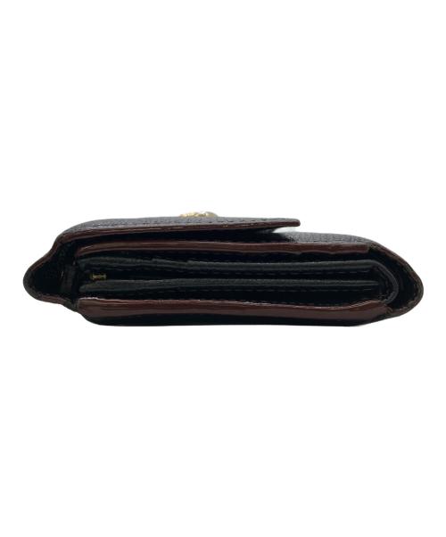 Vivienne Westwood（ヴィヴィアンウエストウッド）Vivienne Westwood (ヴィヴィアンウエストウッド) 3つ折り財布 ブラックの古着・服飾アイテム