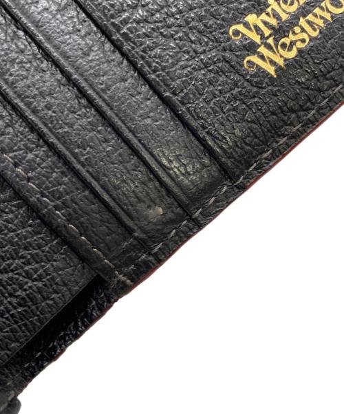 Vivienne Westwood（ヴィヴィアンウエストウッド）Vivienne Westwood (ヴィヴィアンウエストウッド) 3つ折り財布 ブラックの古着・服飾アイテム