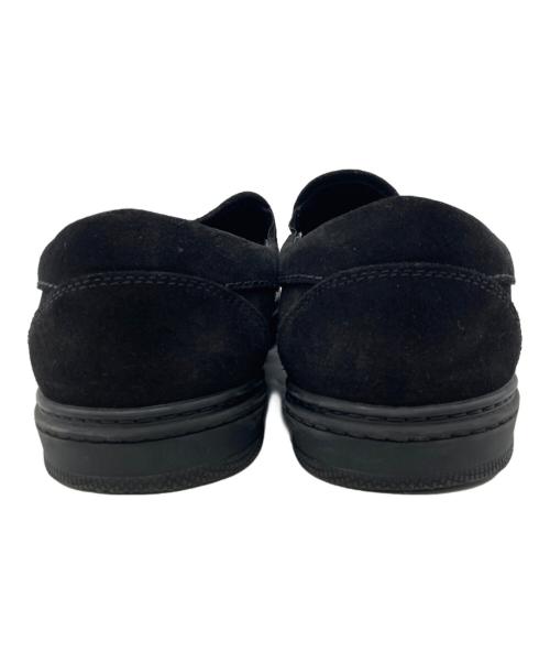 JIMMY CHOO（ジミーチュウ）JIMMY CHOO (ジミーチュウ) スタッズスリッポン ブラック サイズ:41の古着・服飾アイテム