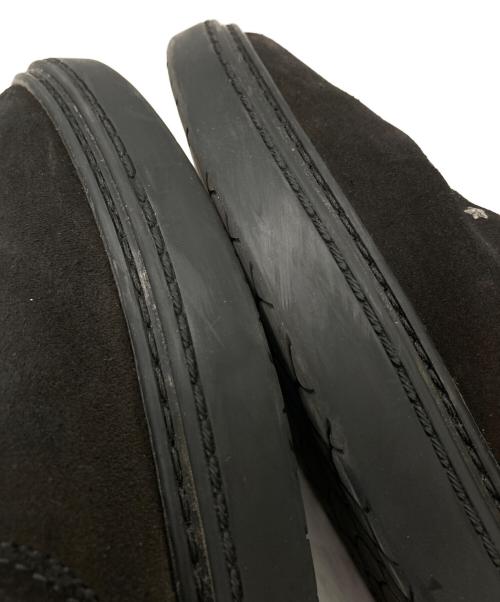 JIMMY CHOO（ジミーチュウ）JIMMY CHOO (ジミーチュウ) スタッズスリッポン ブラック サイズ:41の古着・服飾アイテム