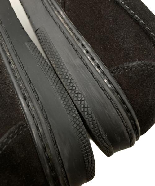 JIMMY CHOO（ジミーチュウ）JIMMY CHOO (ジミーチュウ) スタッズスリッポン ブラック サイズ:41の古着・服飾アイテム