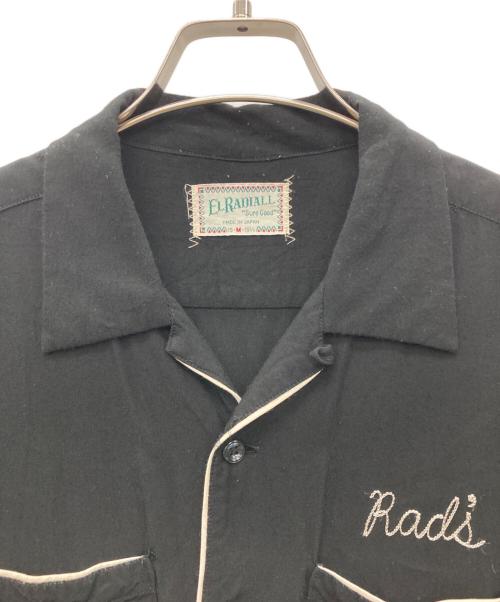 RADIALL（ラディアル）RADIALL (ラディアル) ボーリングシャツ ブラック サイズ:Mの古着・服飾アイテム
