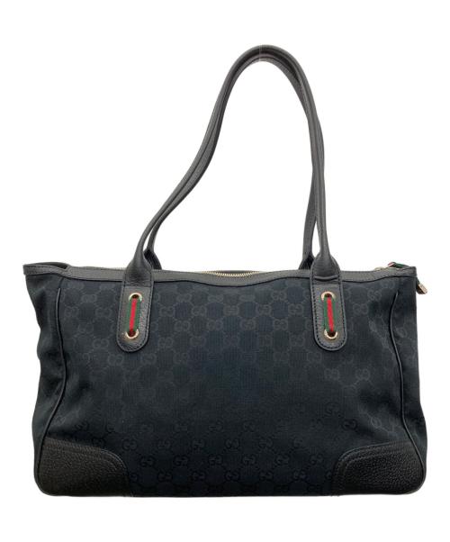 GUCCI（グッチ）GUCCI (グッチ) トートバッグ ブラックの古着・服飾アイテム