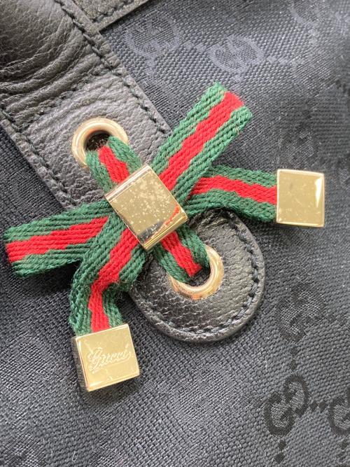 GUCCI（グッチ）GUCCI (グッチ) トートバッグ ブラックの古着・服飾アイテム