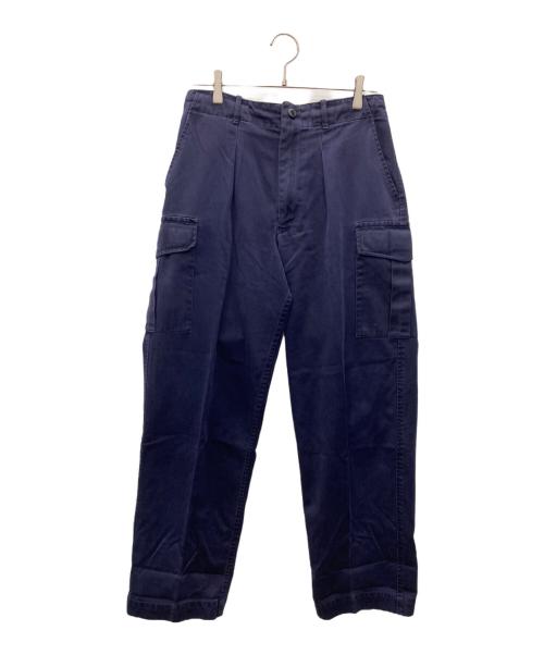 TROUSERS（トラウザーズ）TROUSERS (トラウザーズ) カーゴパンツ ネイビー サイズ:ウエスト88cmの古着・服飾アイテム