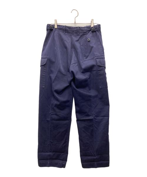 TROUSERS（トラウザーズ）TROUSERS (トラウザーズ) カーゴパンツ ネイビー サイズ:ウエスト88cmの古着・服飾アイテム