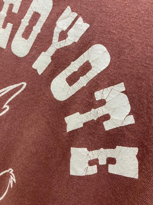 The Backdrop（バックドロップ）The Backdrop (バックドロップ) プリントTシャツ ブラウン サイズ:不明の古着・服飾アイテム