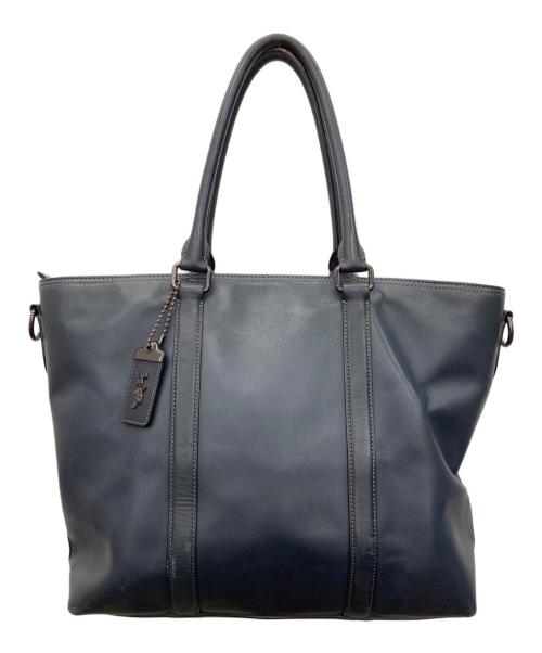 COACH（コーチ）COACH (コーチ) メトロポリタン トート ネイビーの古着・服飾アイテム