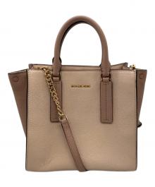 MICHAEL KORS（マイケルコース）の古着「2WAYバッグ」｜ベージュ