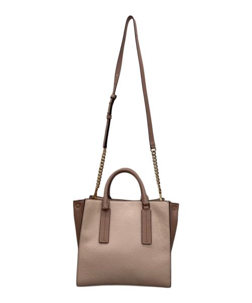MICHAEL KORS（マイケルコース）MICHAEL KORS (マイケルコース) 2WAYバッグ ベージュの古着・服飾アイテム