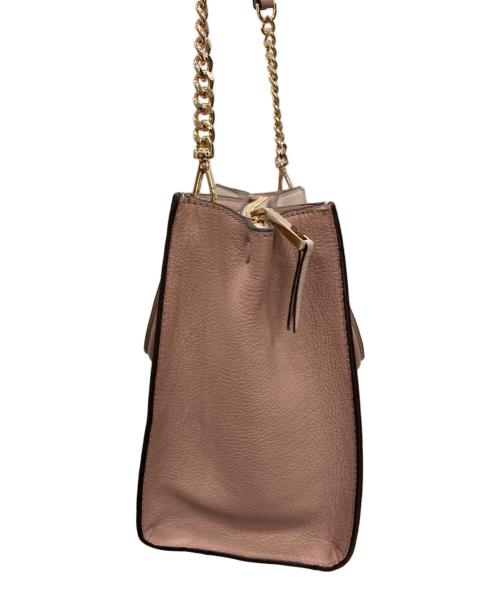 MICHAEL KORS（マイケルコース）MICHAEL KORS (マイケルコース) 2WAYバッグ ベージュの古着・服飾アイテム