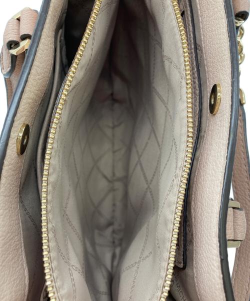 MICHAEL KORS（マイケルコース）MICHAEL KORS (マイケルコース) 2WAYバッグ ベージュの古着・服飾アイテム
