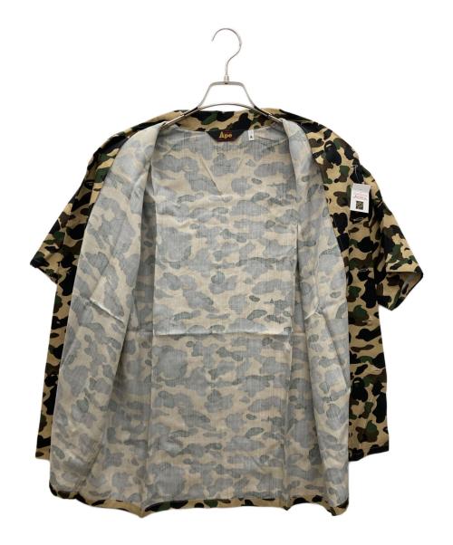A BATHING APE（アベイシングエイプ）A BATHING APE (アベイシングエイプ) 半袖シャツ カーキ サイズ:Ｍ 未使用品の古着・服飾アイテム