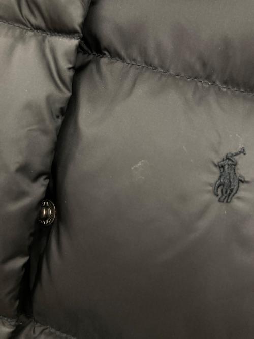 POLO RALPH LAUREN（ポロ・ラルフローレン）POLO RALPH LAUREN (ポロ・ラルフローレン) ダウンコート ブラック サイズ:6X(125cm)の古着・服飾アイテム