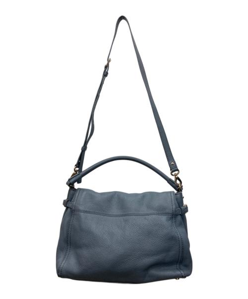 Kate Spade（ケイトスペード）Kate Spade (ケイトスペード) 2WAYショルダーバッグ ブルーの古着・服飾アイテム