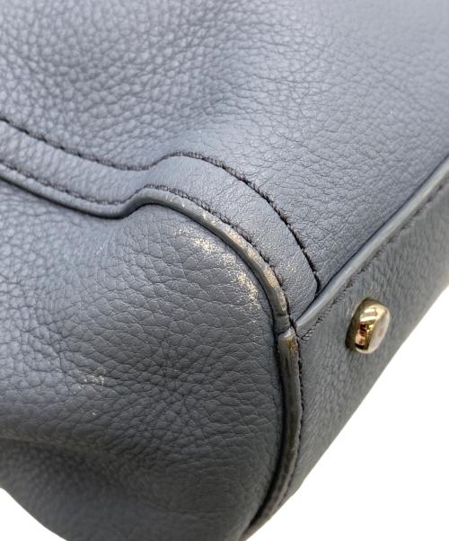 Kate Spade（ケイトスペード）Kate Spade (ケイトスペード) 2WAYショルダーバッグ ブルーの古着・服飾アイテム