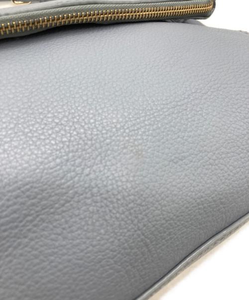 Kate Spade（ケイトスペード）Kate Spade (ケイトスペード) 2WAYショルダーバッグ ブルーの古着・服飾アイテム