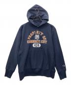 Champion REVERSE WEAVEチャンピオン リバース ウィーブ）の古着「プルオーバーパーカー」｜チャコールグレー