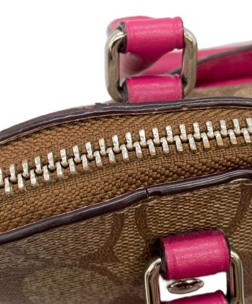 COACH（コーチ）COACH (コーチ) ミニ シエラ サッチェル ブラウンの古着・服飾アイテム