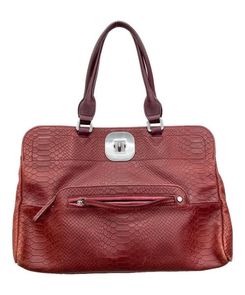 LONGCHAMP（ロンシャン）LONGCHAMP (ロンシャン) トートバッグ レッドの古着・服飾アイテム