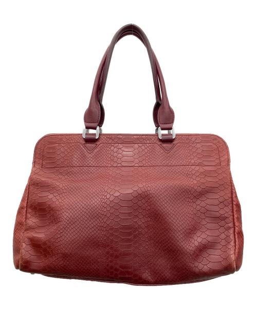 LONGCHAMP（ロンシャン）LONGCHAMP (ロンシャン) トートバッグ レッドの古着・服飾アイテム