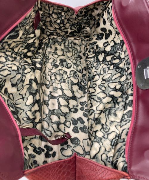 LONGCHAMP（ロンシャン）LONGCHAMP (ロンシャン) トートバッグ レッドの古着・服飾アイテム