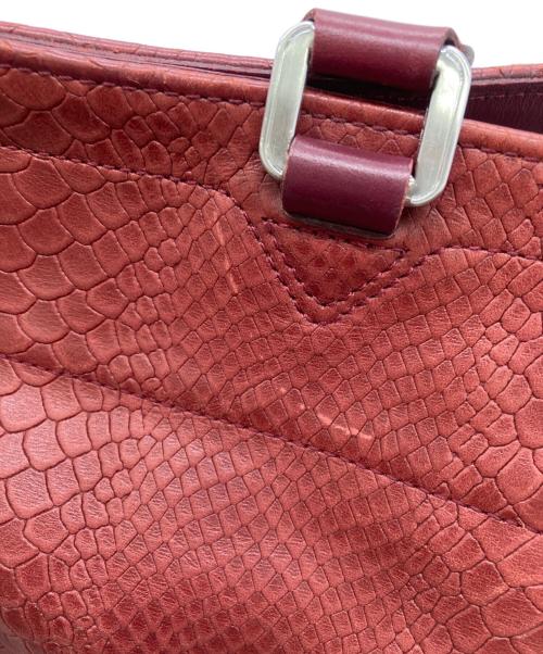 LONGCHAMP（ロンシャン）LONGCHAMP (ロンシャン) トートバッグ レッドの古着・服飾アイテム