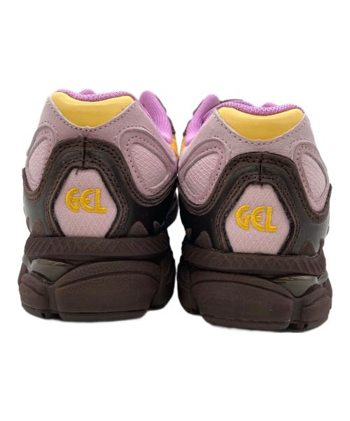 asics（アシックス）asics (アシックス) GEL-NYC ピンク×ブラウン サイズ:27.0cmの古着・服飾アイテム