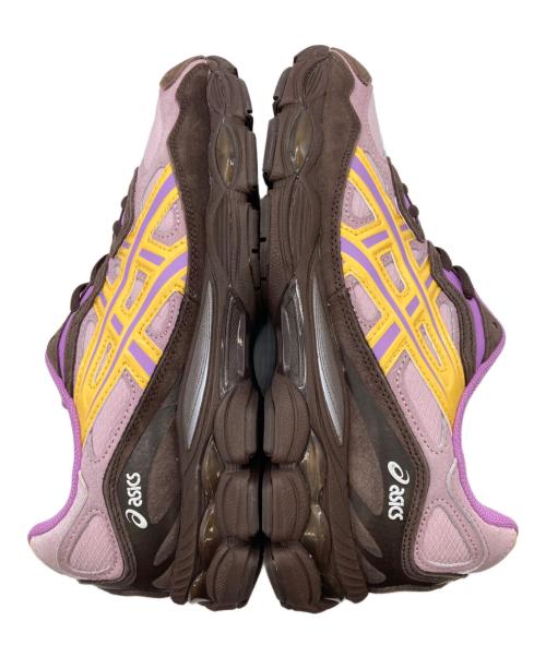 asics（アシックス）asics (アシックス) GEL-NYC ピンク×ブラウン サイズ:27.0cmの古着・服飾アイテム