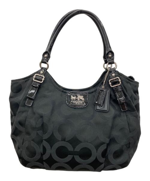 COACH（コーチ）COACH (コーチ) ハンドバッグ ブラックの古着・服飾アイテム