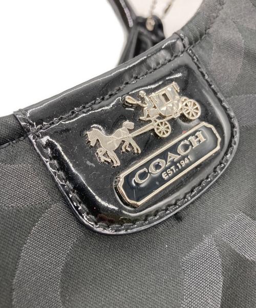 COACH（コーチ）COACH (コーチ) ハンドバッグ ブラックの古着・服飾アイテム