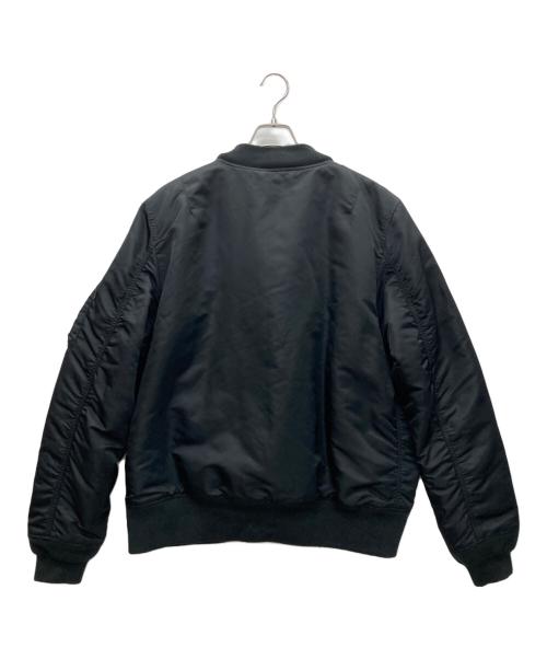 ALPHA INDUSTRIES（アルファインダストリーズ）ALPHA INDUSTRIES (アルファインダストリーズ) MA-1ジャケット ブラック サイズ:XLの古着・服飾アイテム