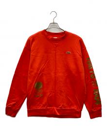 LACOSTE×HERITAGE（ラコステ×ヘリテージ）の古着「スウェット」｜レッド