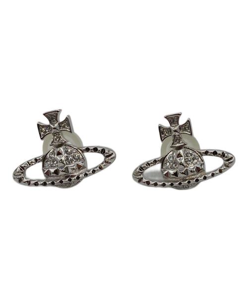 Vivienne Westwood（ヴィヴィアンウエストウッド）Vivienne Westwood (ヴィヴィアンウエストウッド) オーブピアス シルバーカラー 未使用品の古着・服飾アイテム