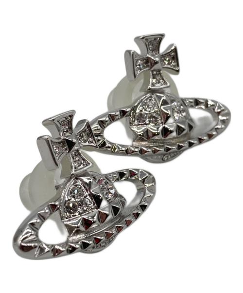 Vivienne Westwood（ヴィヴィアンウエストウッド）Vivienne Westwood (ヴィヴィアンウエストウッド) オーブピアス シルバーカラー 未使用品の古着・服飾アイテム
