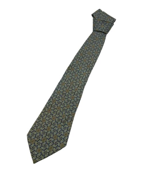 HERMES（エルメス）HERMES (エルメス) ネクタイ グリーン サイズ:不明の古着・服飾アイテム
